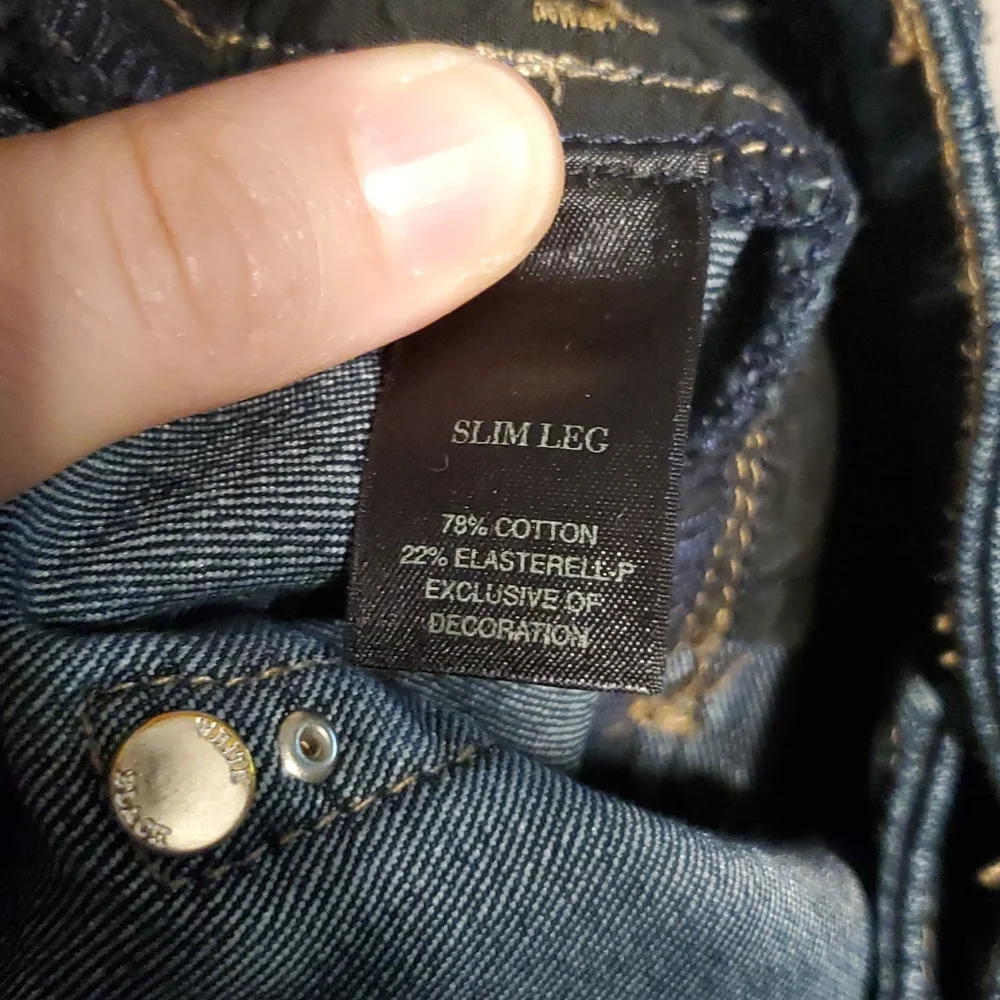 Whbm slim leg jeans - Picture 5 of 5